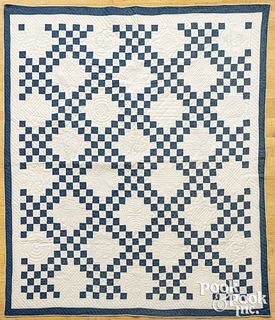Two patchwork quilts, 20th c.