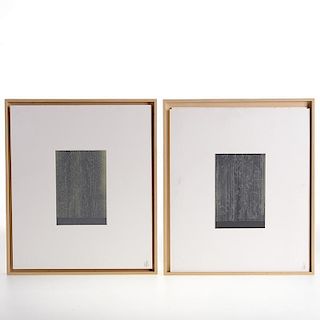 Michael Brennan, pair paintings