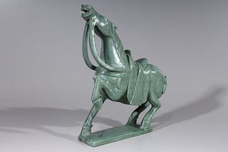 Chinese Carved Hardstone Horse