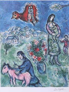 Offset Lithograph After Marc Chagall