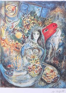 Offset Lithograph After Marc Chagall