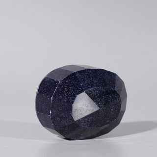 Large Blue Composite Sapphire
