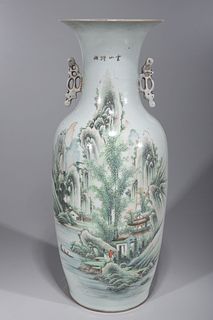Tall Antique Chinese Porcelain Vase