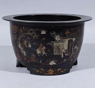Large Chinese Ceramic Floor Vase