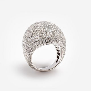 Diamond Pave' Ring by RCM, 8.18 CTW