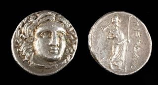 Greek Rhodian Silver Didrachm, Satraps of Pixodaros
