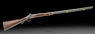 19th C. American Steel & Wood Percussion Rifle