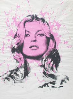 Mr. Brainwash - Kate Moss - Cover Girl (Pink)
