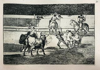 Francisco Goya - La Tauromaquia 31