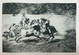 Francisco Goya - La Tauromaquia 28