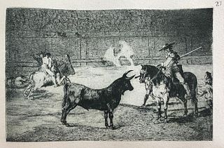Francisco Goya - La Tauromaquia 27