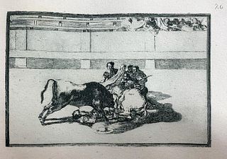 Francisco Goya - La Tauromaquia 26