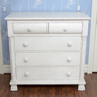 Ralph Lauren white painted chest of drawers