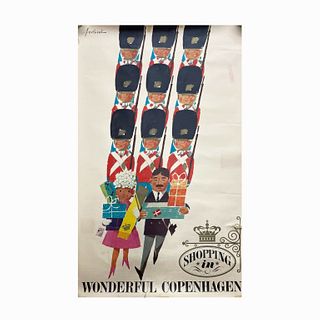 Pair of "Wonderful Copenhagen" Posters