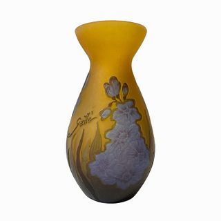 After Emile Galle, (French, 1846-1904) Vase
