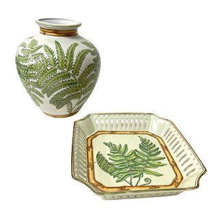Porcelain Fern Collection by Siddhia Hutchinson