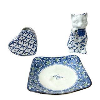 Lot of Blue and White Porcelain