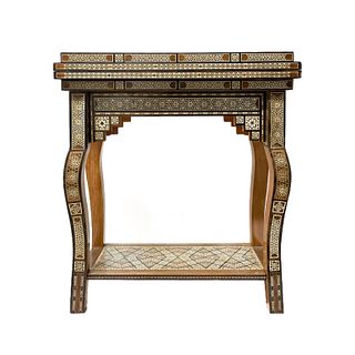 Moroccan Fold Over Game Table