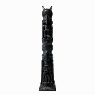 Totem Pole by Henry Robertson (1934-2016)