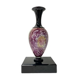Signed Italian, Murano Glass Vase