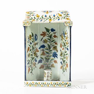 Paint-decorated Pearlware Lantern