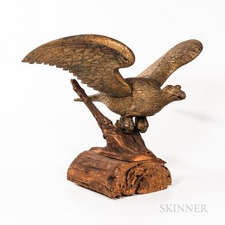 Carved Spreadwing Eagle