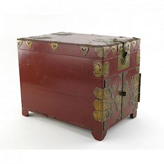 Antique Chinese Traveling Case