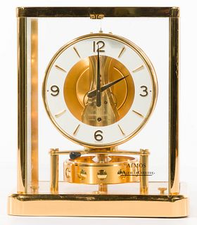 Jaeger-LeCoultre 'Atmos' Perpetual Brass Mantel Clock