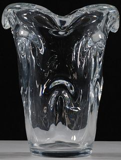Schneider Crystal Vase