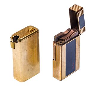 18k Gold and Dupont Lighters