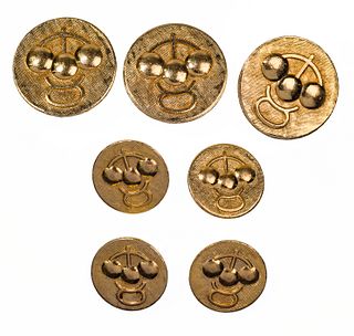 14k Yellow Gold 'Pawnbroker' Button Assortment