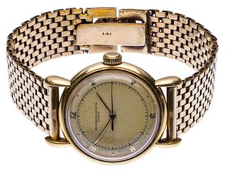 Vacheron & Constantin Gold Case and Band Wrist Watch