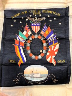WW2 Embroidered Souvenir 