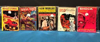 5 Rare 1950s Sci-Fi Magazines 