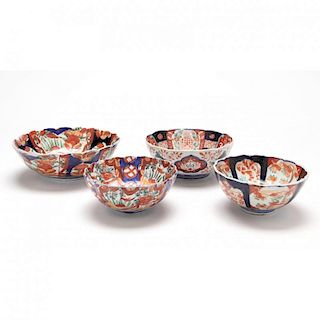 Four Imari Bowls