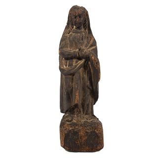 Spanish Colonial Figure of Mary