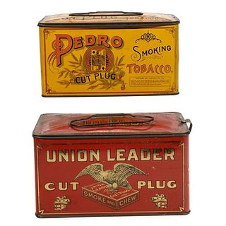 Vintage Tin Tobacco Boxes
