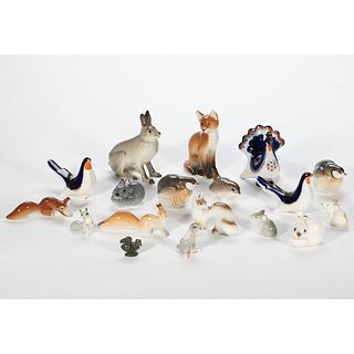 Russian Lomonosov Collection of Various Animals
