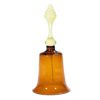 Victorian Nailsea Glass Bell
