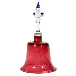 Victorian Nailsea Glass Bell