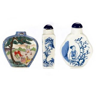Collection of Chinese Porcelain Snuff Bottles