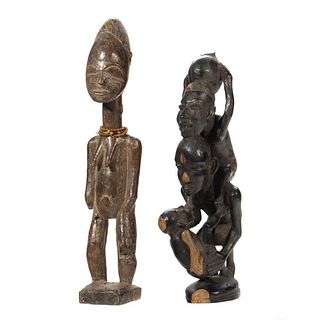 Yoruba Style Carved Figures