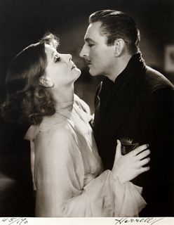 George Hurrell - Greta Garbo and John Barrymore
