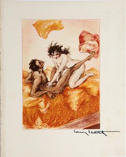 Louis Icart - At Your Service