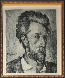Paul Cezanne (after) - Portrait de chocquet