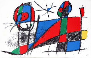 Joan Miro - Lithographie Originale VI
