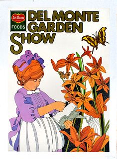 Vintage Poster - Del Monte Garden Show