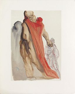 Salvador Dali - Virgil's Admonishment