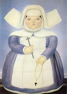 Fernando Botero (after) - Mother Superior