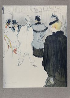 Henri Toulouse-Lautrec (After) - Au Moulin Rouge